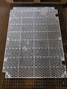 Podest Stahl Rutschfest verzinkt Streckmetall